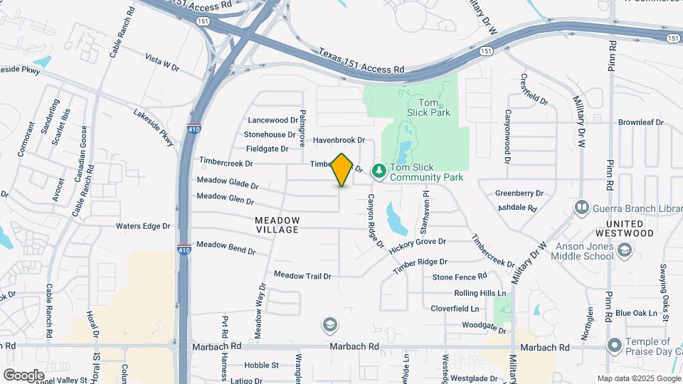 1322 Meadow Knoll Dr Map and Location Details