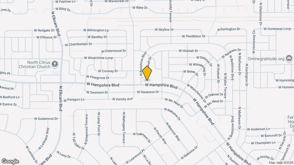 1883 W Hampshire Blvd Map and Location Details