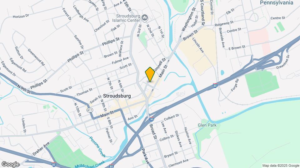 10 N 4th St Map and Location Details