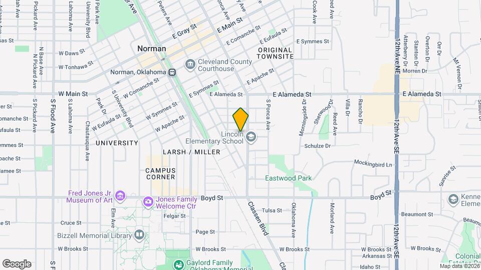 325 E Duffy St Mapa y Detalles de la Ubicación