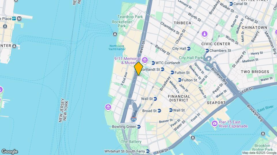 90 West Mapa y Detalles de la Ubicación