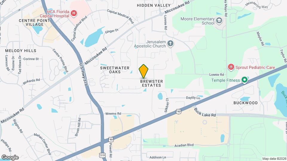 2595 Panther Creek Rd Map and Location Details