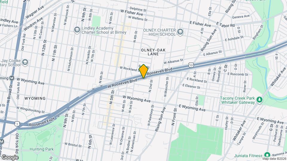 230 W Roosevelt Blvd Map and Location Details