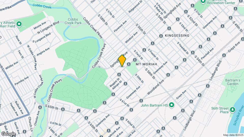 5933 Chester Ave Map and Location Details