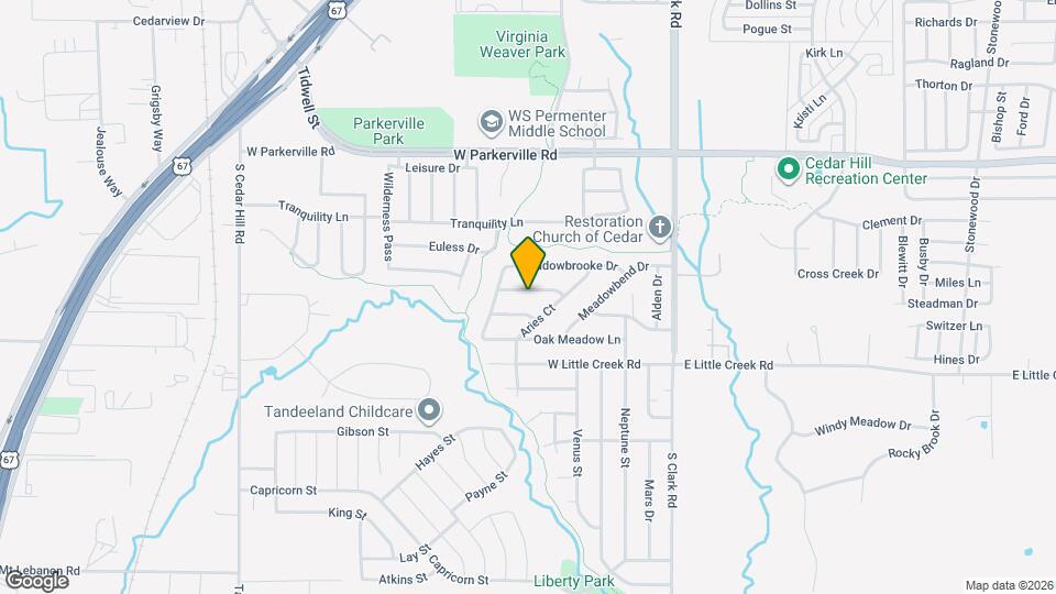 304 Meadowglen Dr Mapa y Detalles de la Ubicación