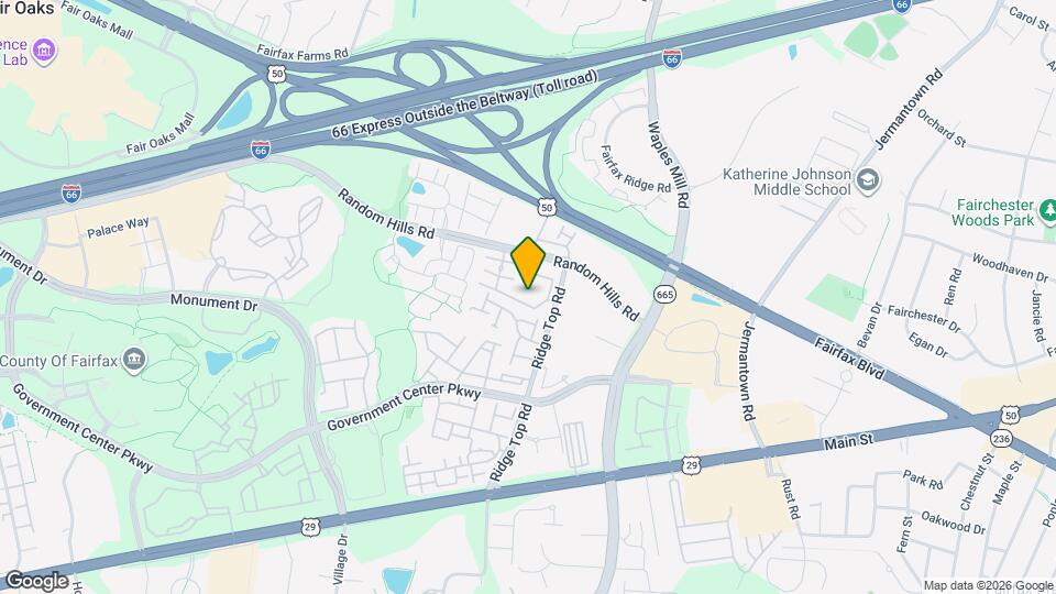 4131 Fountainside Ln Map and Location Details