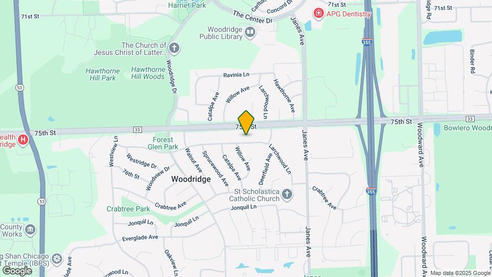 2556 Forest Glen Pkwy Map and Location Details
