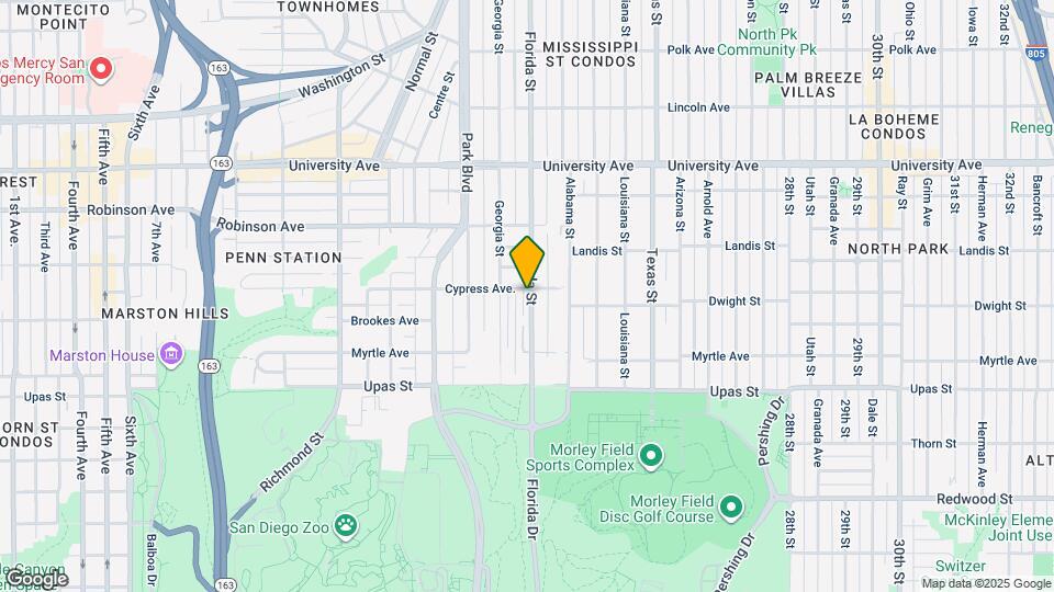 3636-3642 Florida St Map and Location Details