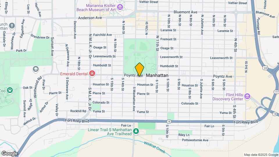 1219 Poyntz Ave Mapa y Detalles de la Ubicación