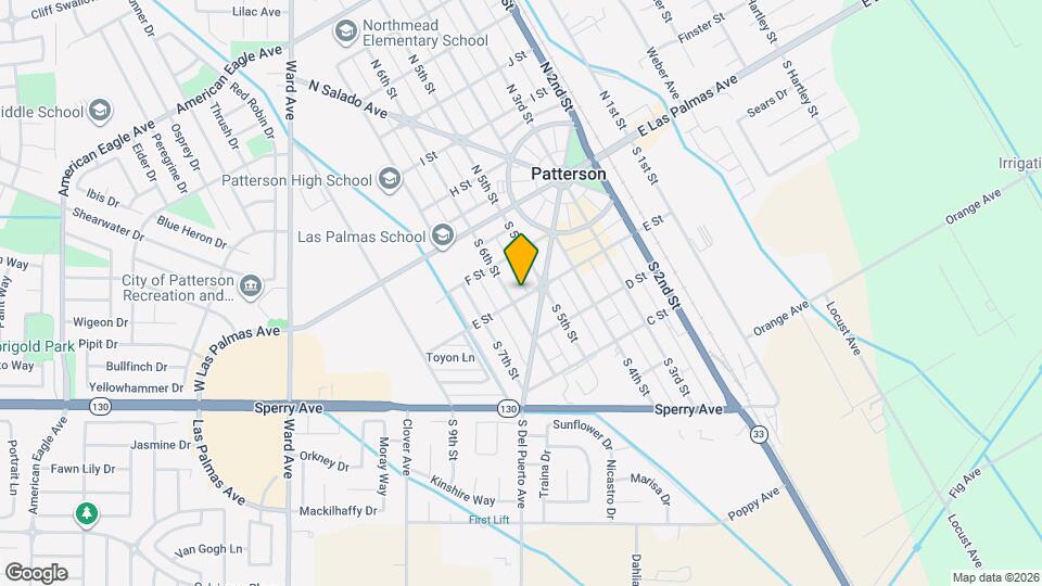 575 E St Map and Location Details