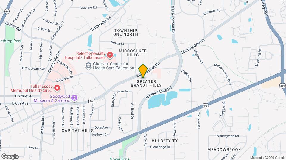 1413 McCauley Rd Map and Location Details