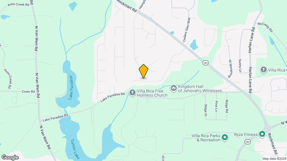 296 Whitney Ln Map and Location Details