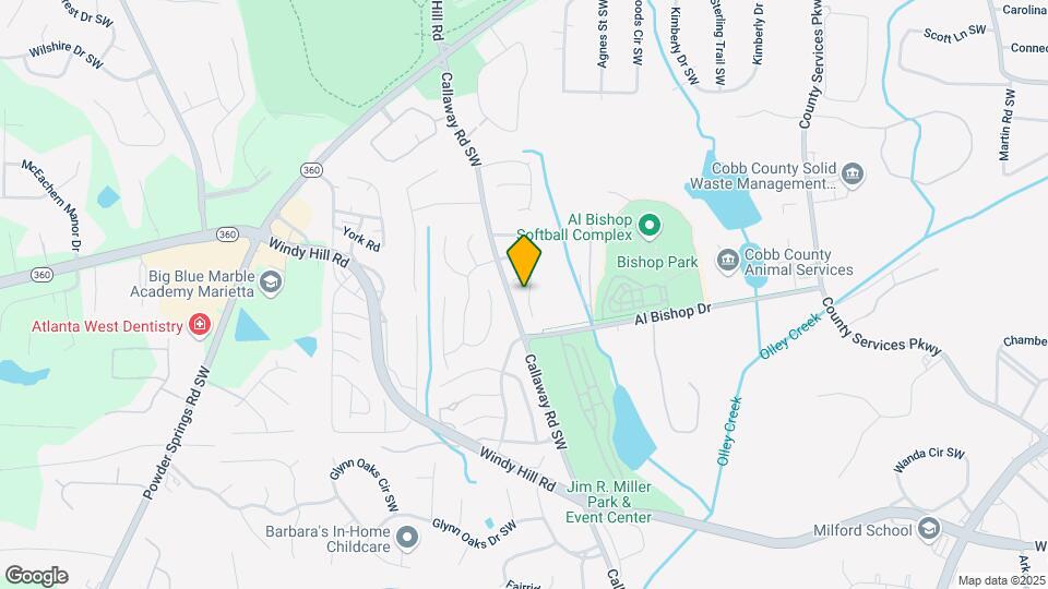 1980 Cheatham Woods Dr SW Map and Location Details