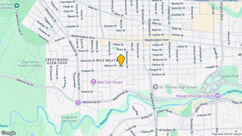 5217 Gibson St Map and Location Details