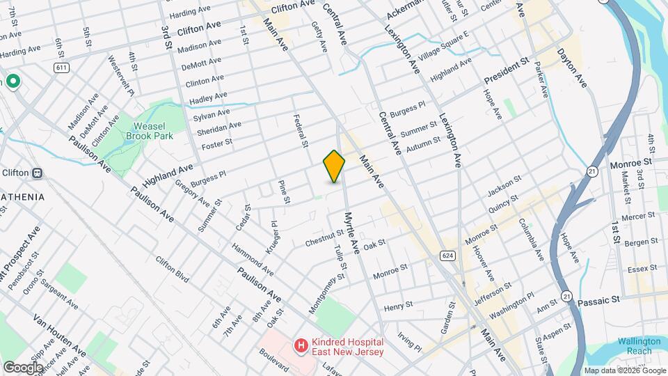 456 Harrison St Map and Location Details