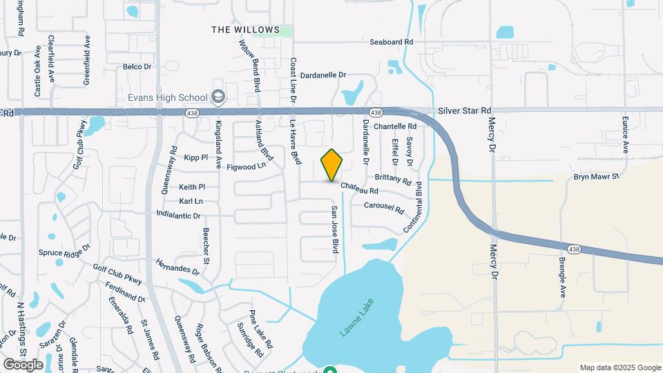 4548 Chateau Rd Map and Location Details