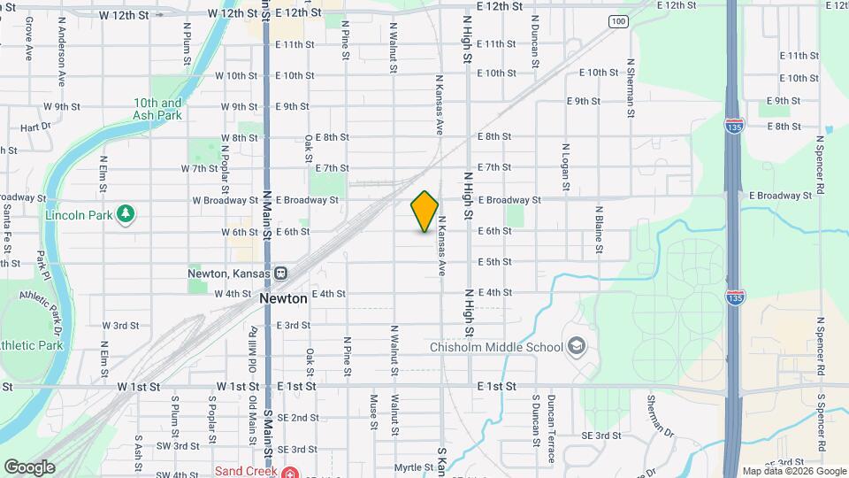 419 E 6th St Map and Location Details