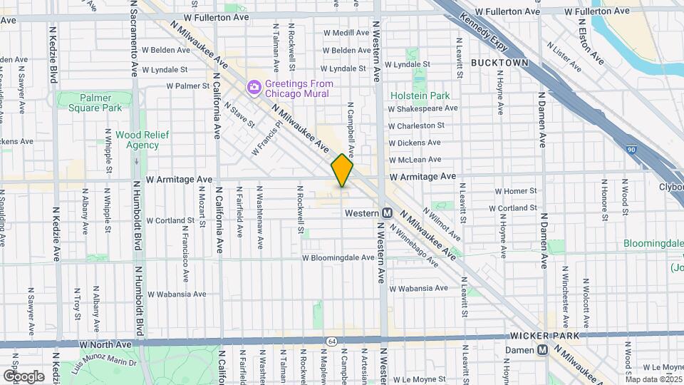 1945 N Campbell Ave Map and Location Details