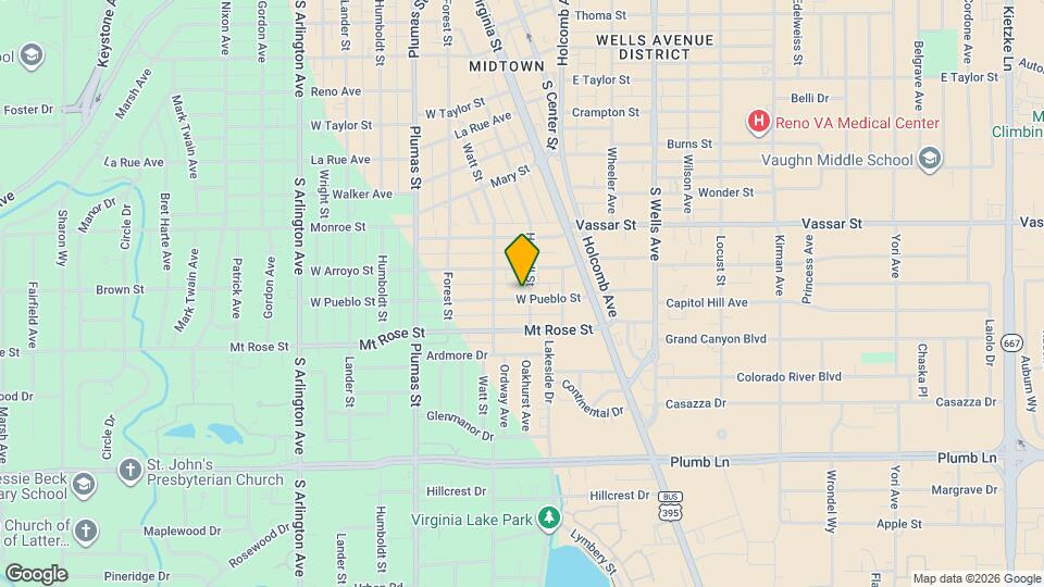 215 W Pueblo St Mapa y Detalles de la Ubicación