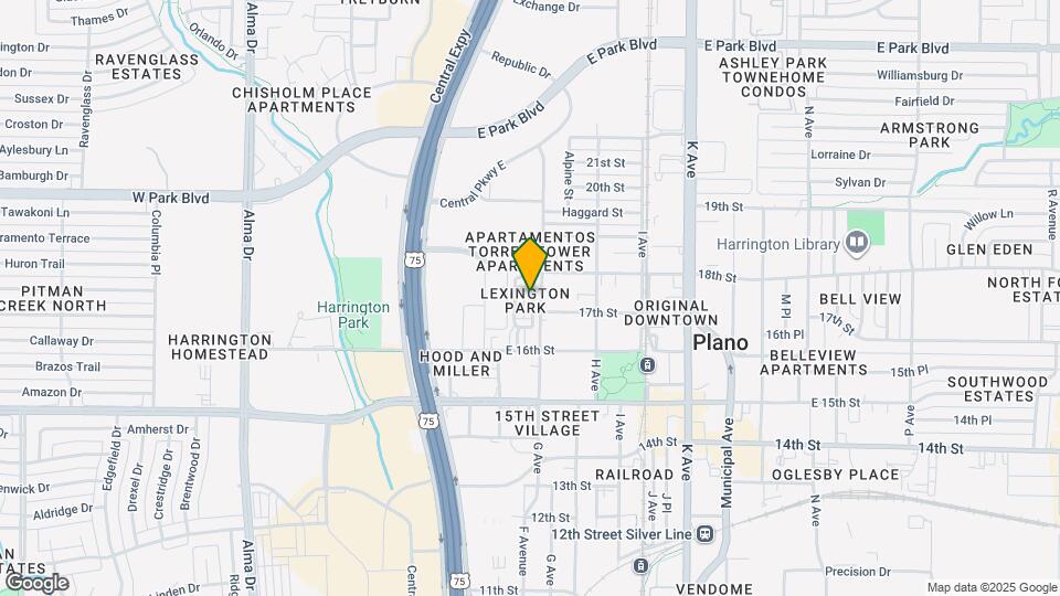 1717 Wofford Ln Map and Location Details