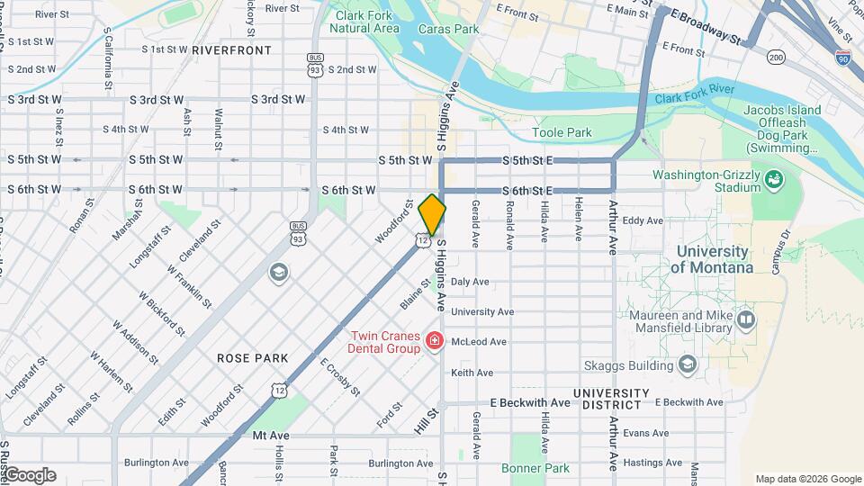 410 Roosevelt St Map and Location Details