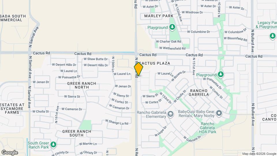 11878 N 154th Ln Mapa y Detalles de la Ubicación