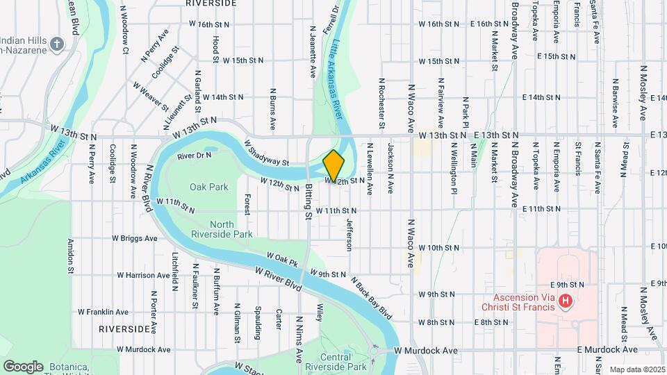 1234 N Larimer Ave Map and Location Details