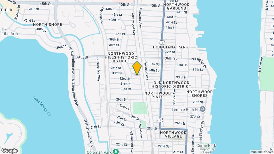 811 32nd St Map and Location Details