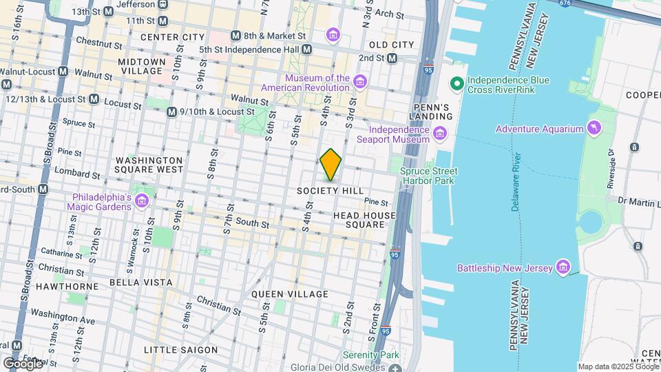308 Delancey St Map and Location Details