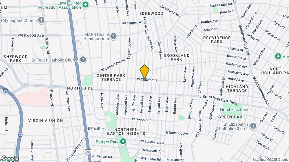 3023 Fendall Ave Map and Location Details