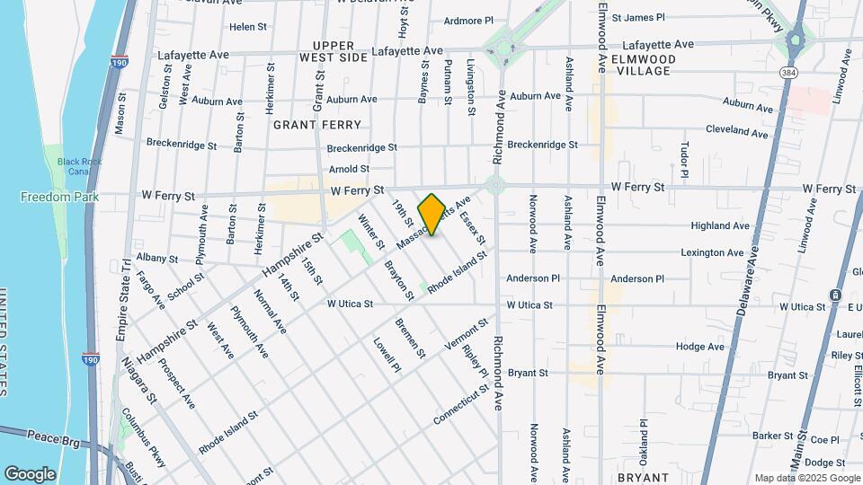 45 19th St Map and Location Details