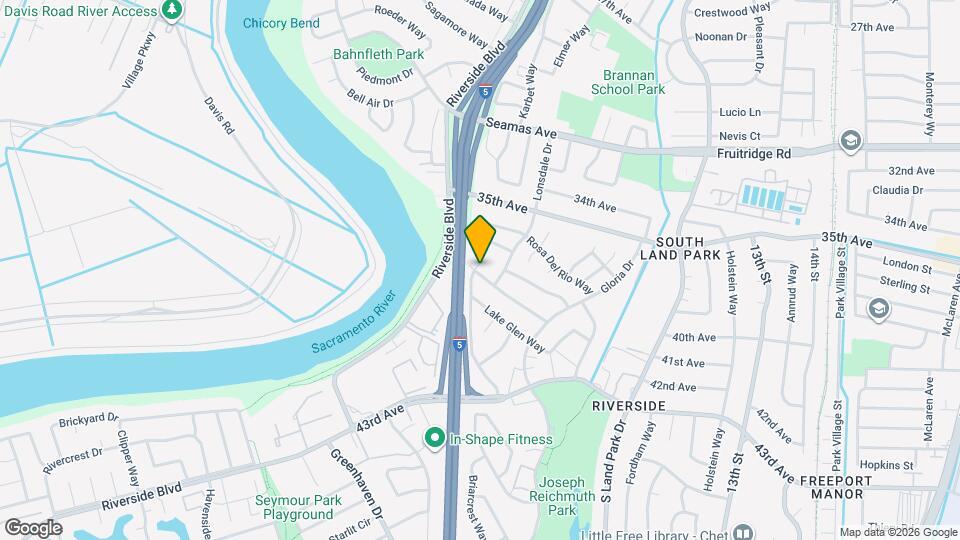 1029-1029 Woodshire Way Map and Location Details