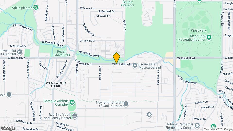 2838 W Kiest Blvd Map and Location Details