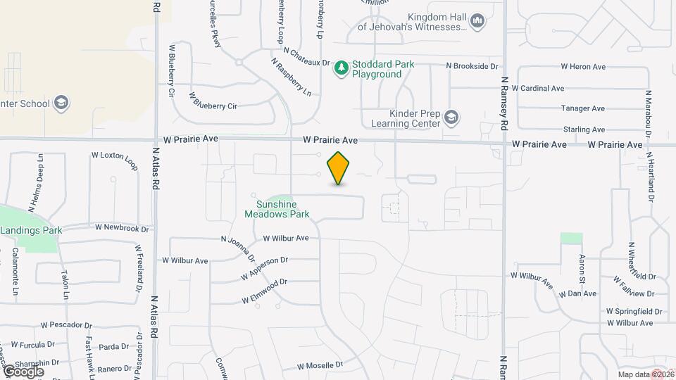 2539 W Timberlake Loop Map and Location Details