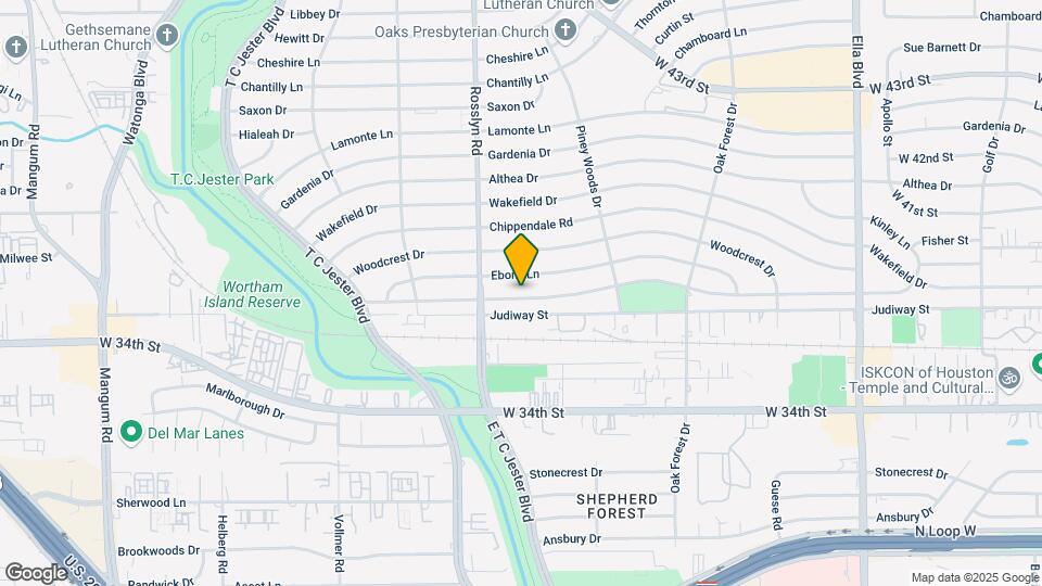 1726 Du Barry Ln Map and Location Details