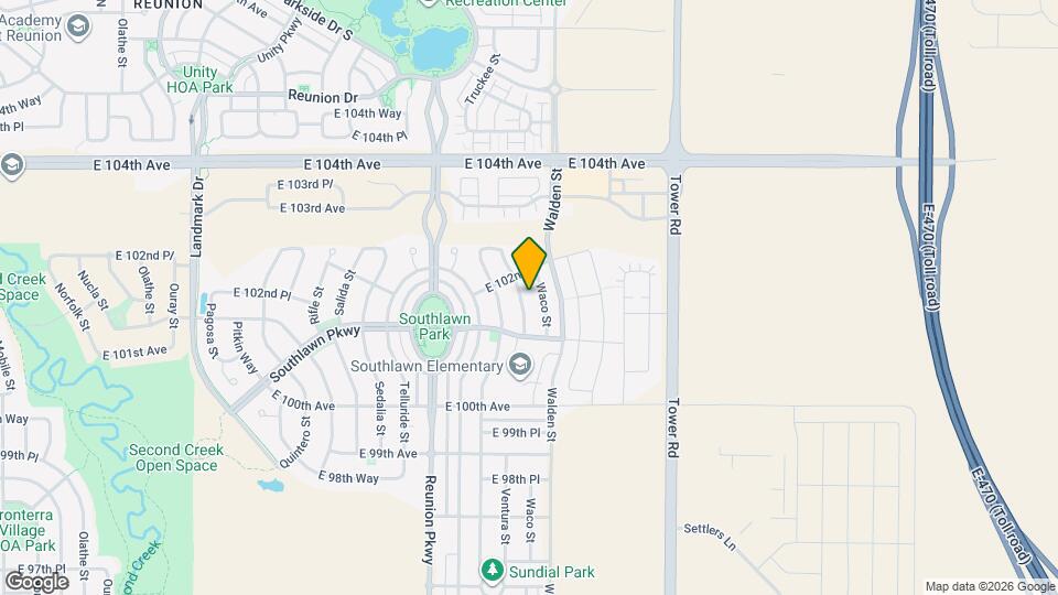 10156 Ventura St Map and Location Details