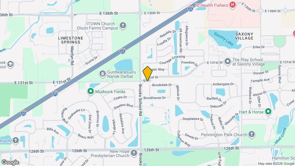 13092 Brookdale Dr Map and Location Details