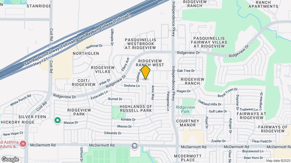 3204 Paradise Valley Dr Map and Location Details