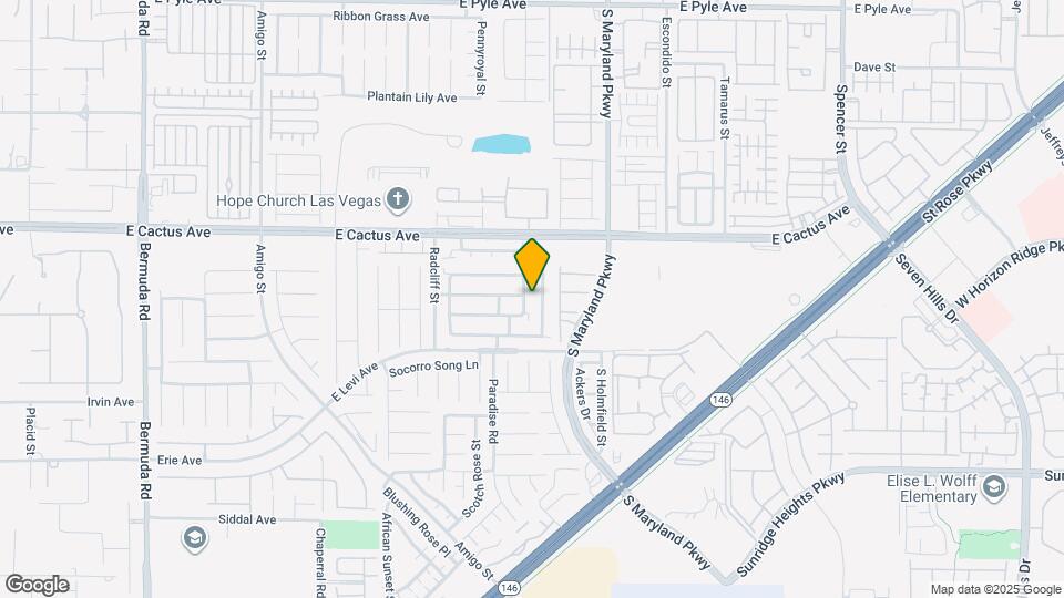 10614 Corte Sierra St Map and Location Details