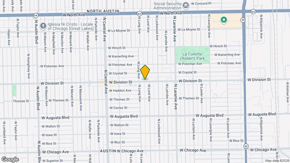 5350 W Division St, Unit 2R Map and Location Details