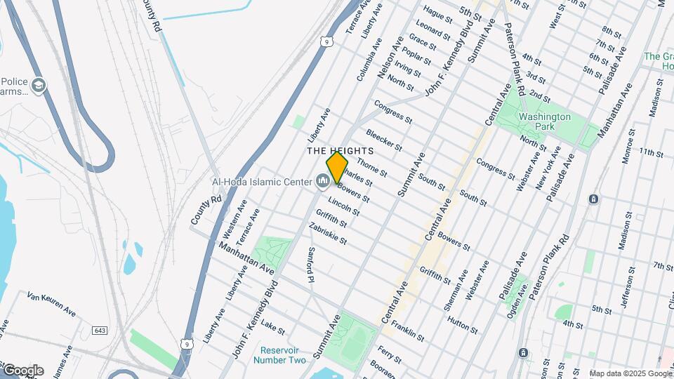 253 Bowers St, Unit #1 Mapa y Detalles de la Ubicación