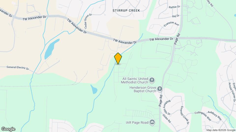 411 Cross Country Way Map and Location Details