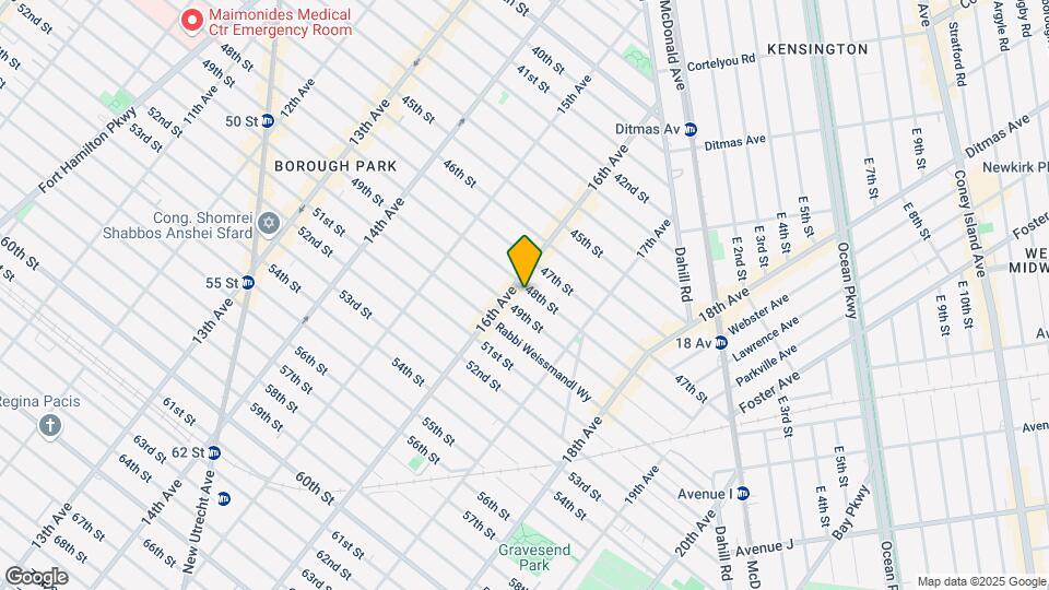 1612 48th St Map and Location Details