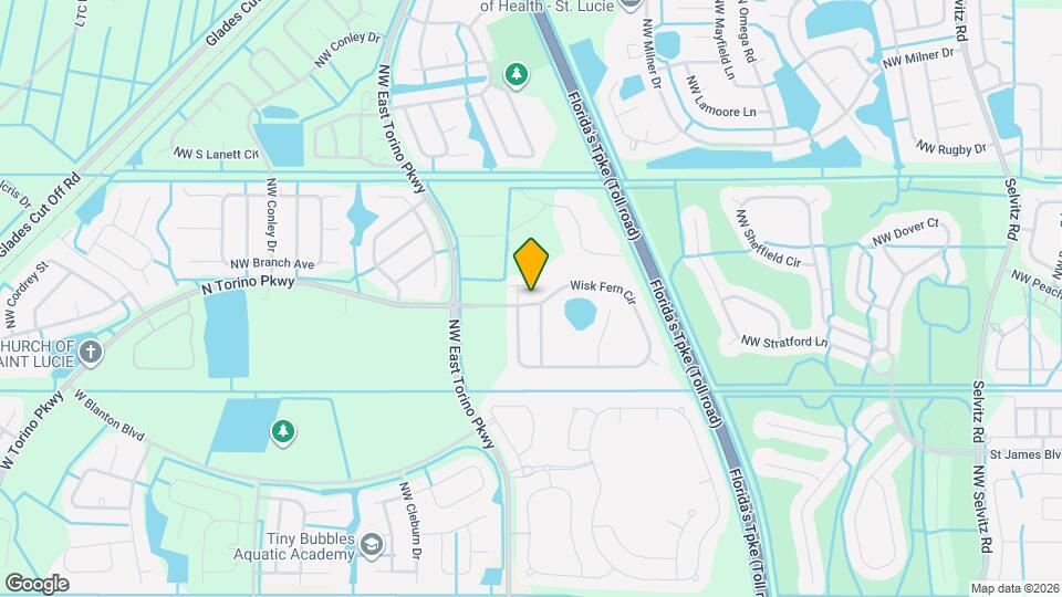 5449 NW Wisk Fern Cir Map and Location Details