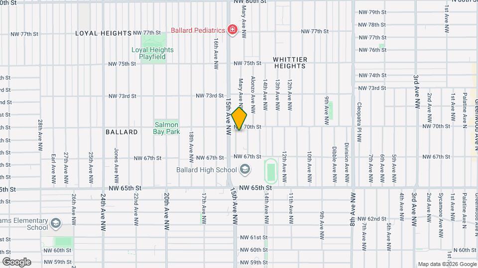 6744 Mary Ave NW, Unit 3 Map and Location Details