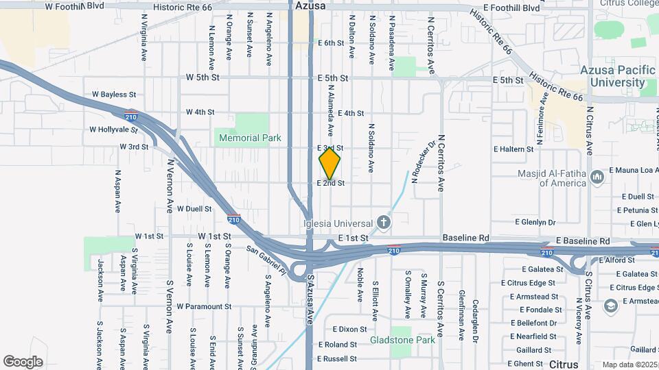 140 E 2nd St Map and Location Details