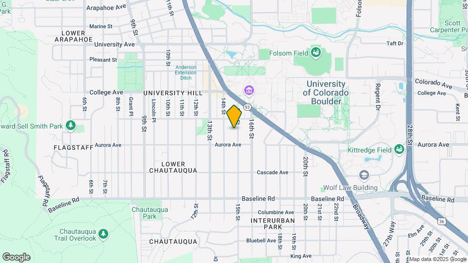 941 15th Street Map and Location Details
