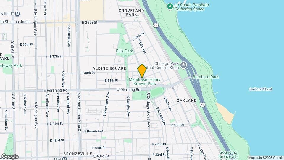 3836 S Cottage Grove Ave Map and Location Details