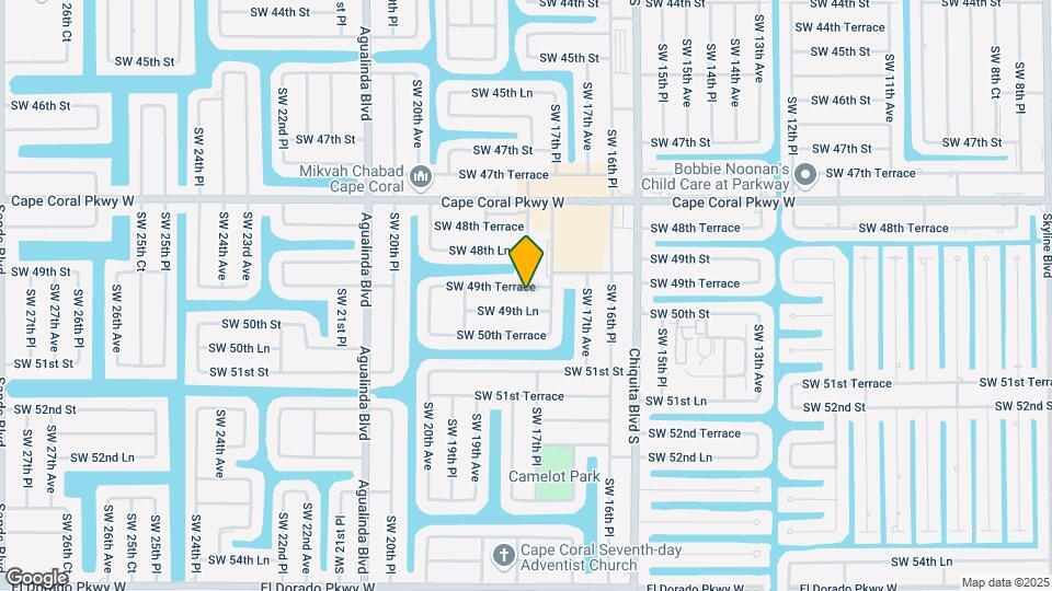 1800 SW 49th Terrace Map and Location Details