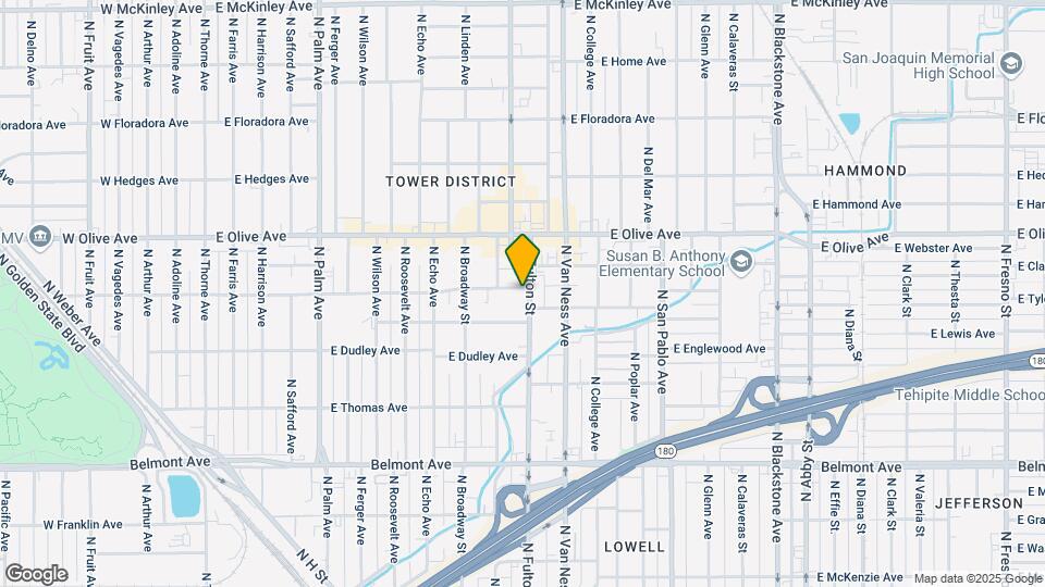 1047 N Fulton St Map and Location Details